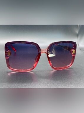 Women’s fashion Red/pink Oversized Square Sunglasses